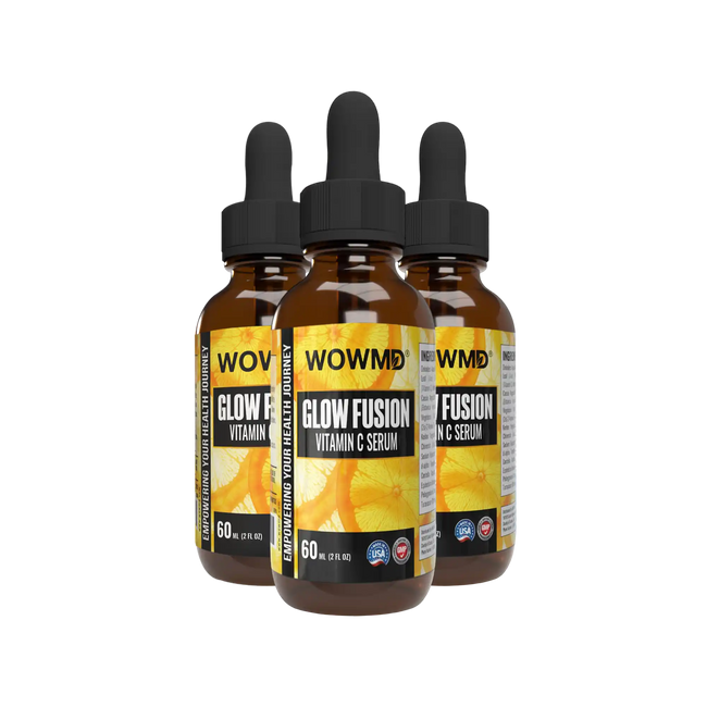 Glow fusion vitamin c serum three bottles value pack