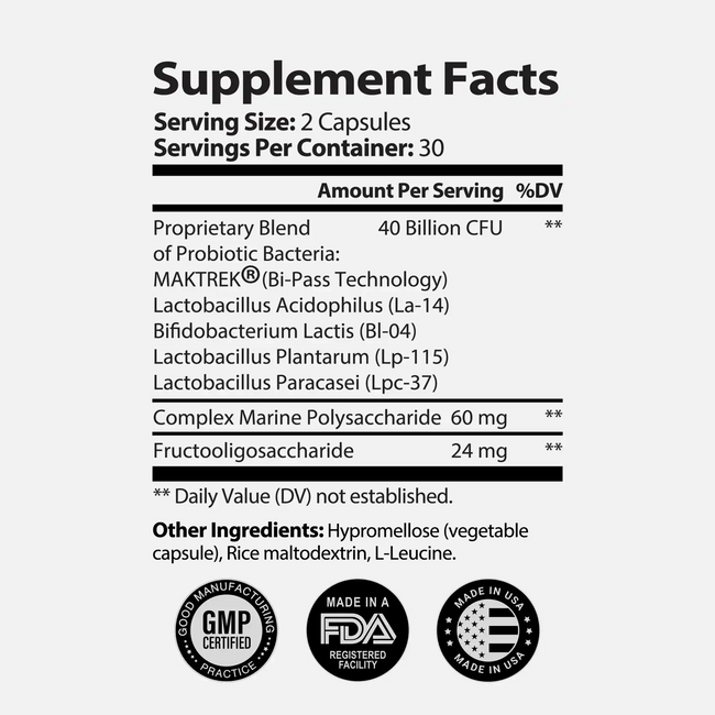 Good gut ingredients