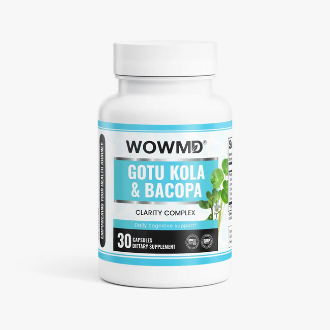 Gotu kola and bacopa label 1