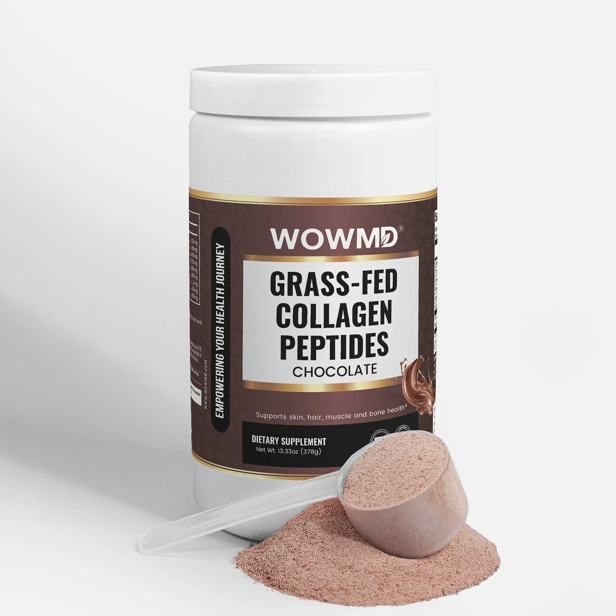 Grass-Fed Collagen Peptides Powder (Chocolate)