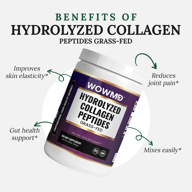 Grass fed hydrolyzed collagen peptides benefits