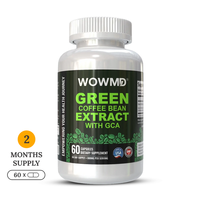 Green coffee bean bottle 1