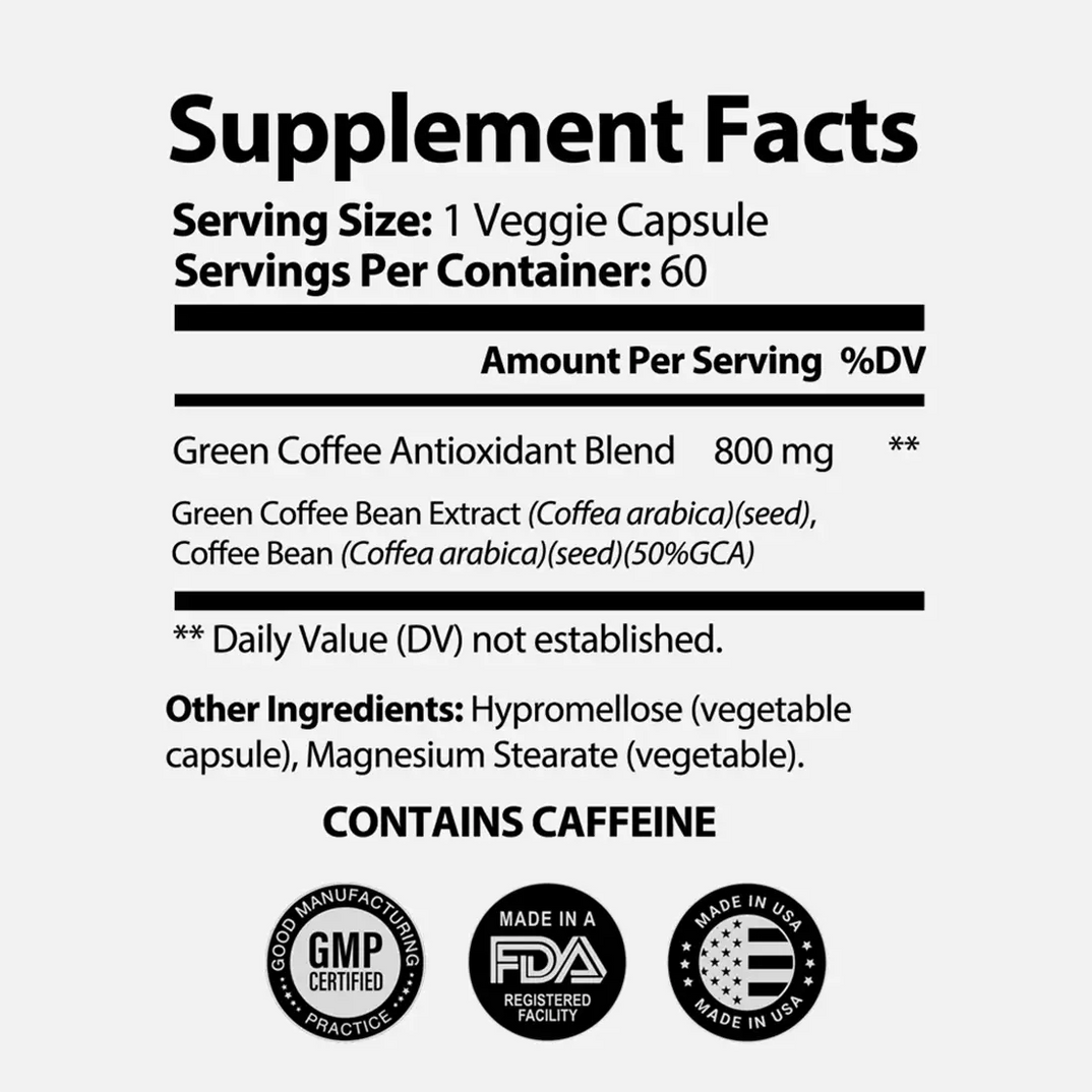 Green Coffee Bean Extract With GCA