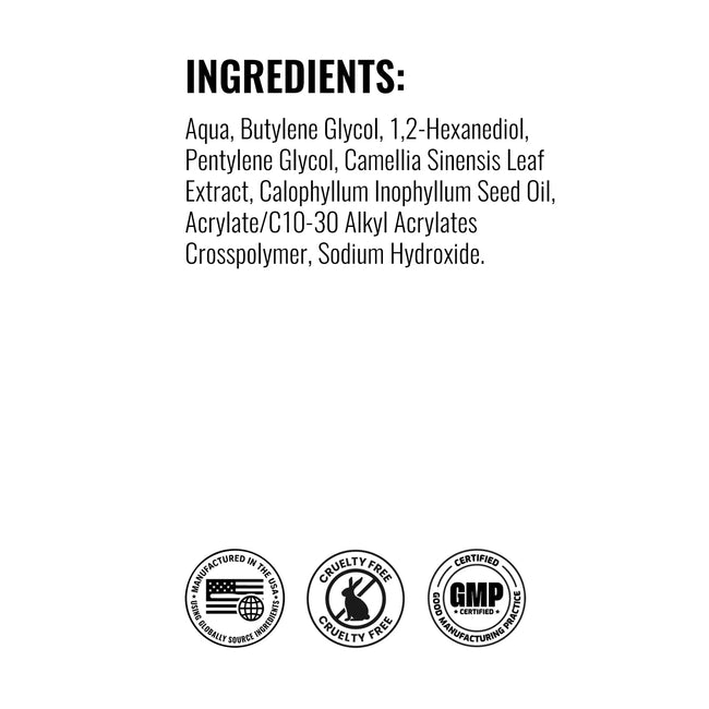 Green tea antioxidant serum ingredient