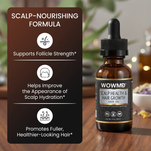 Hair Oil for Scalp Health and Hair Growth