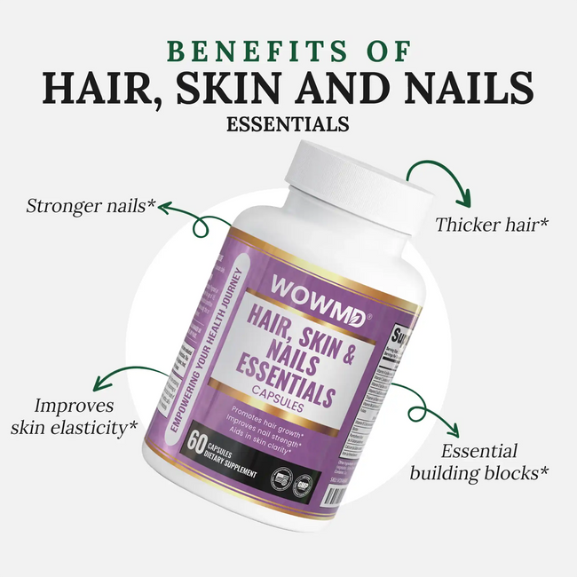 Hair skin and nails essentials benefits