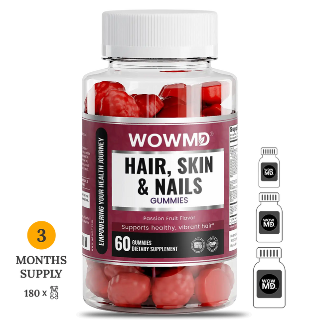 Hair skin and nails gummies 2