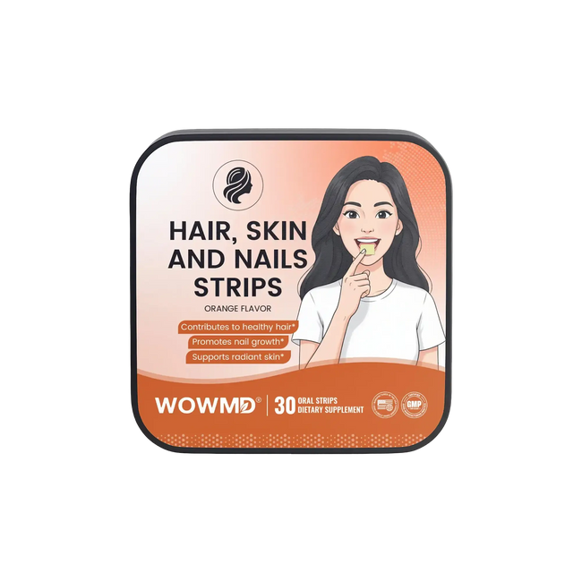 Hair skin and nails strips 1