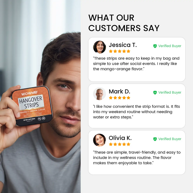 Hangover strips review