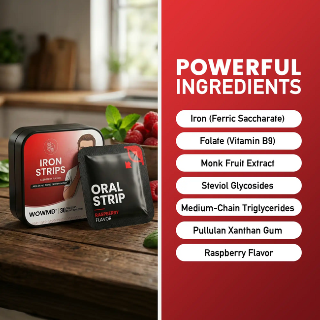 Iron strips ingredient