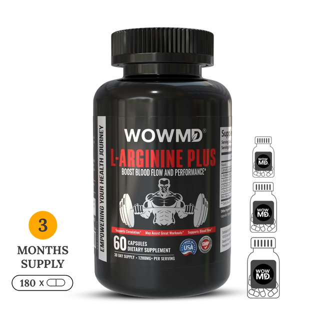 L arginine plus bottle 3