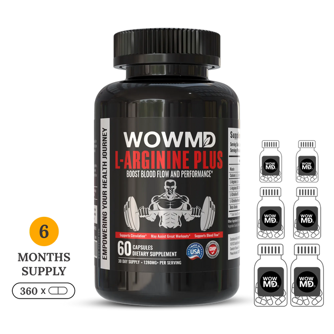 L arginine plus bottle 6