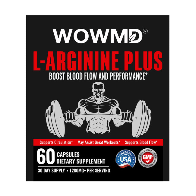 L arginine plus label