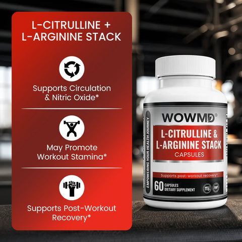 L-Citrulline & L-Arginine Stack