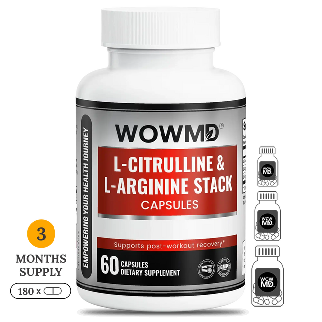 L citrulline and l arginine stack bottle 3