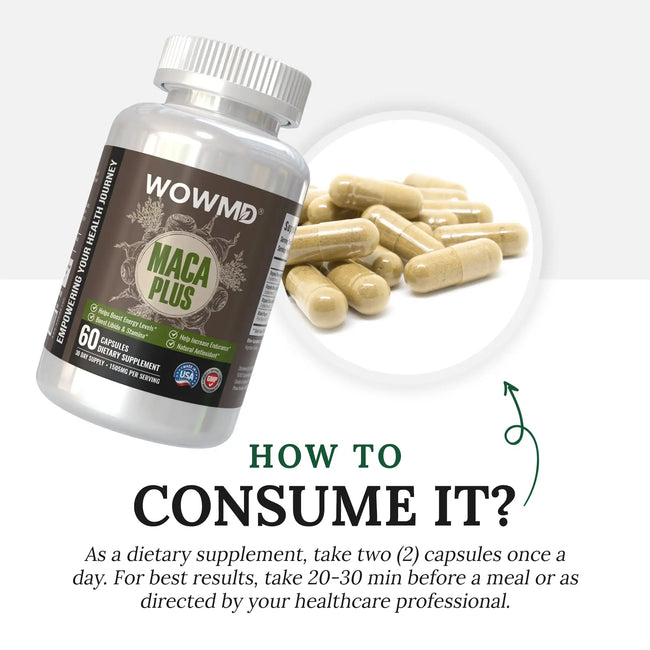 Maca plus dosages