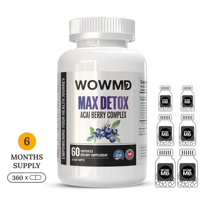 Max detox acai berry complex bottle 6