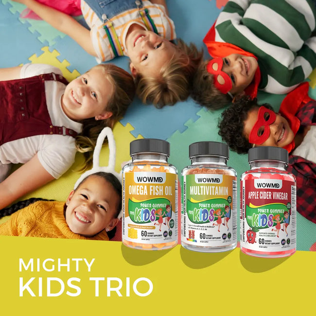 Mighty kids trio