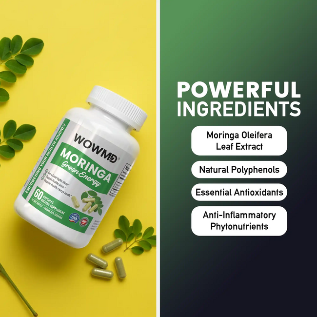 Moringa green energy ingredient