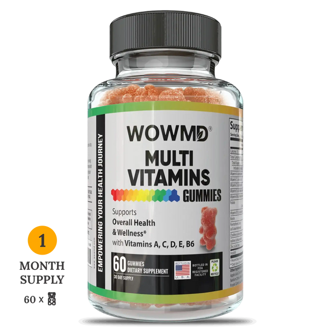 Multivitamin gummies bottle 1