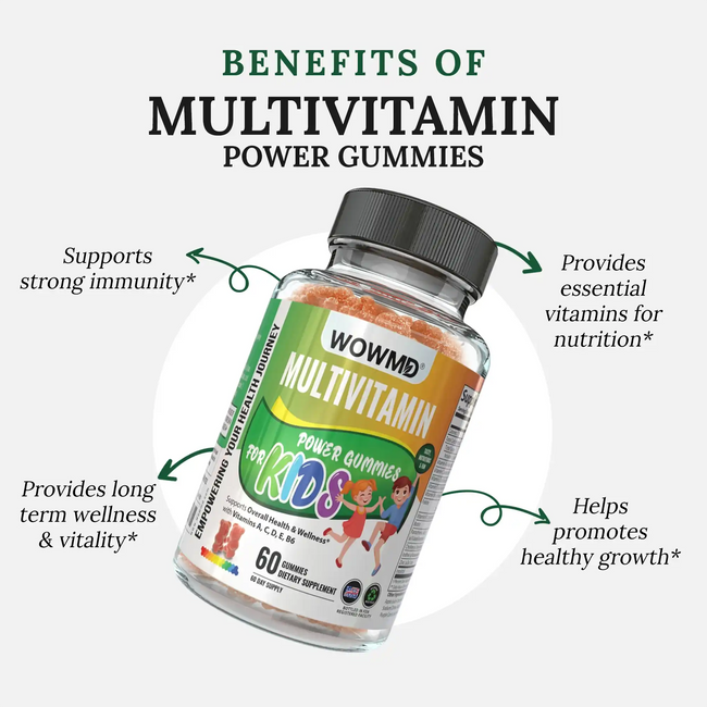 Multivitamin gummies kids benefits