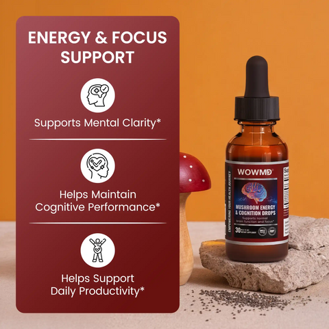 Mushroom Energy & Cognition Drops