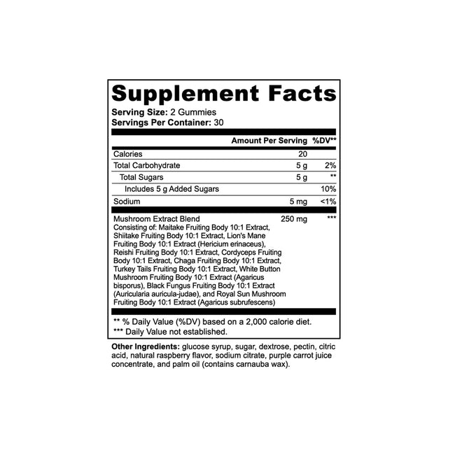 Mushroom extract complex sf