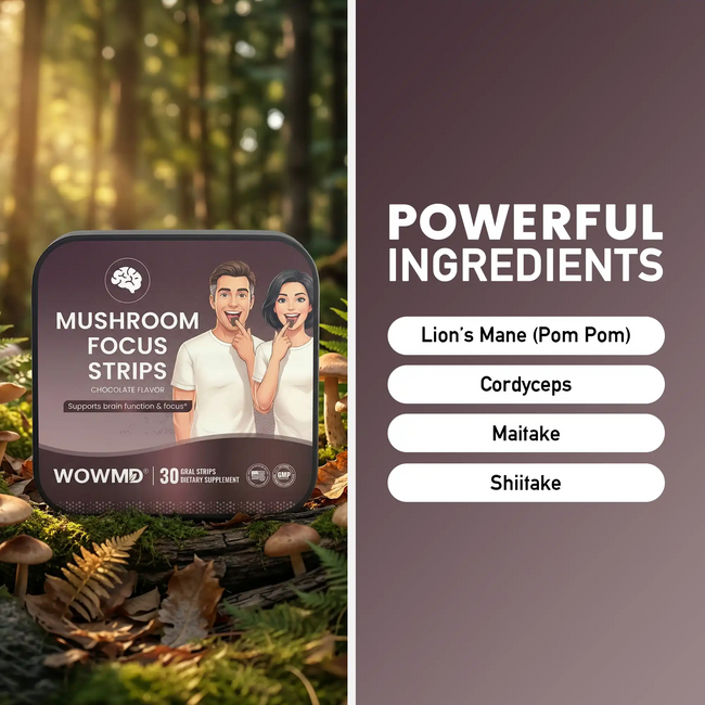 Mushroom focus strips ingredient