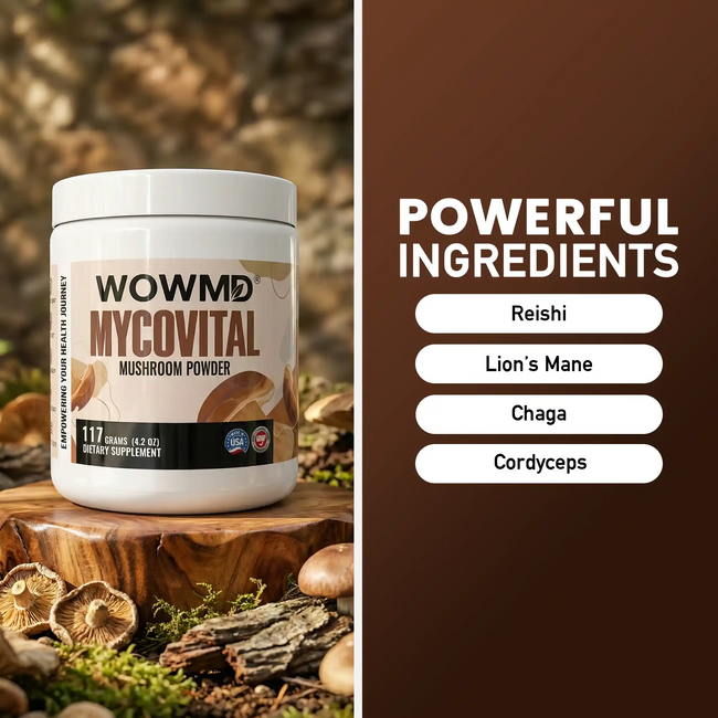 Mycovital mushroom powder ingredient