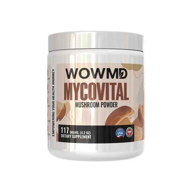 Mycovital mushroom powder one bottle