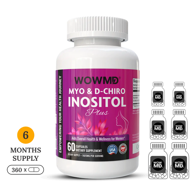 Myo d chiro inositol bottle 6