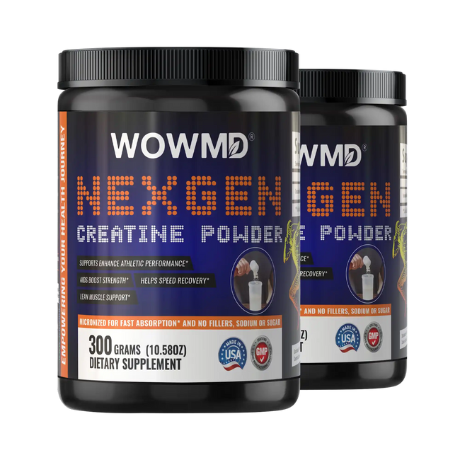 Nexgen creatine powder two bottles