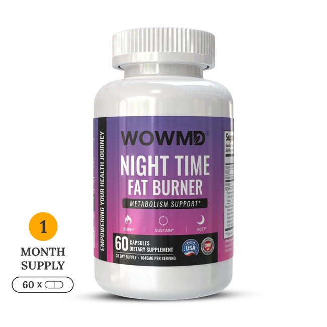 Night time fat burner bottle 1