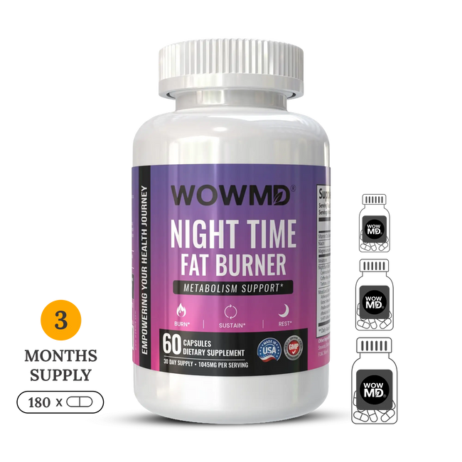Night time fat burner bottle 3