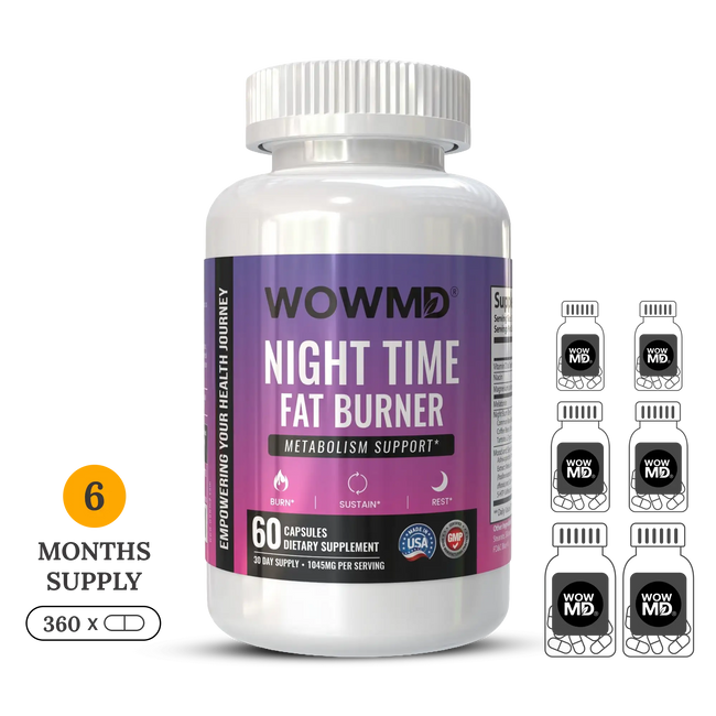 Night time fat burner bottle 6