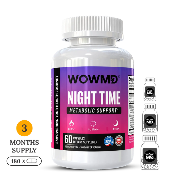 Nighttime metaboli support bottle 3