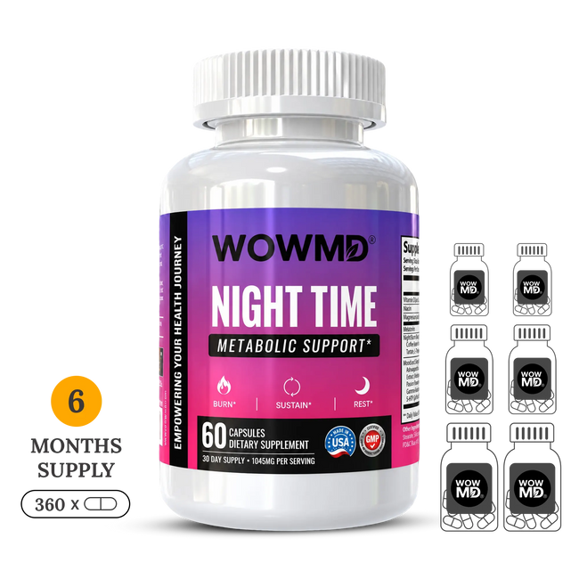 Nighttime metaboli support bottle 6