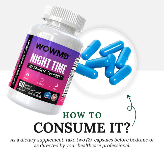 Nighttime metaboli support dosages