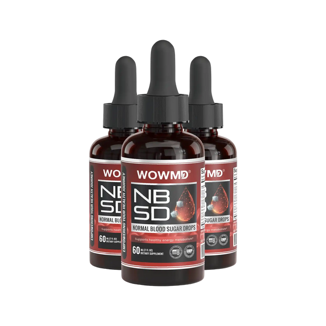 Normal blood sugar drops bottle 3
