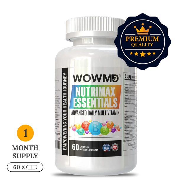 Nutrimax essentials advanced daily multivitamin bottle 1