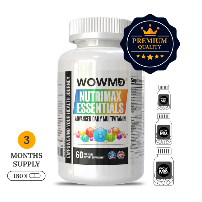 Nutrimax essentials advanced daily multivitamin bottle 3