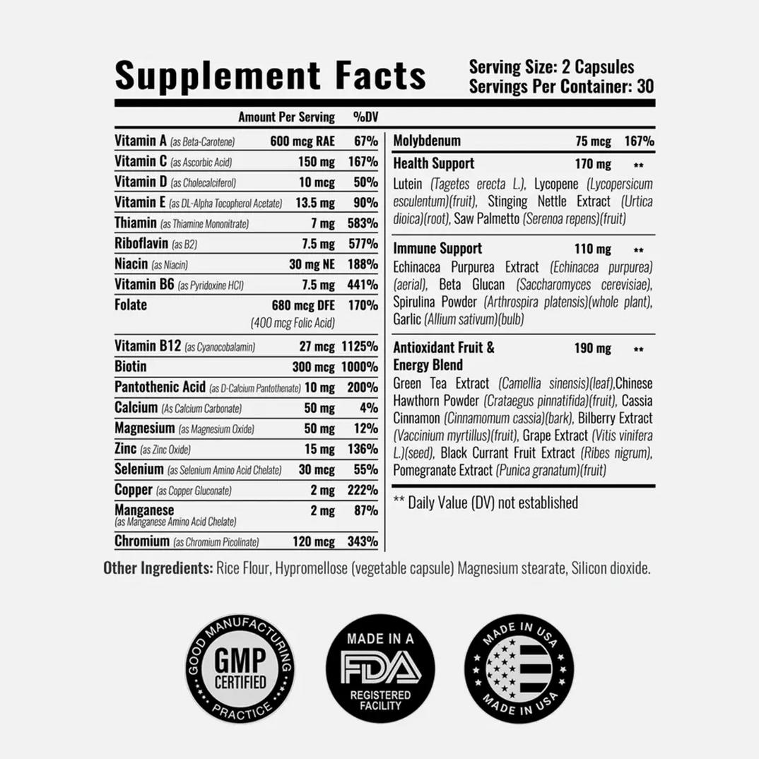 NutriMax Essentials - Advanced Daily Multivitamin