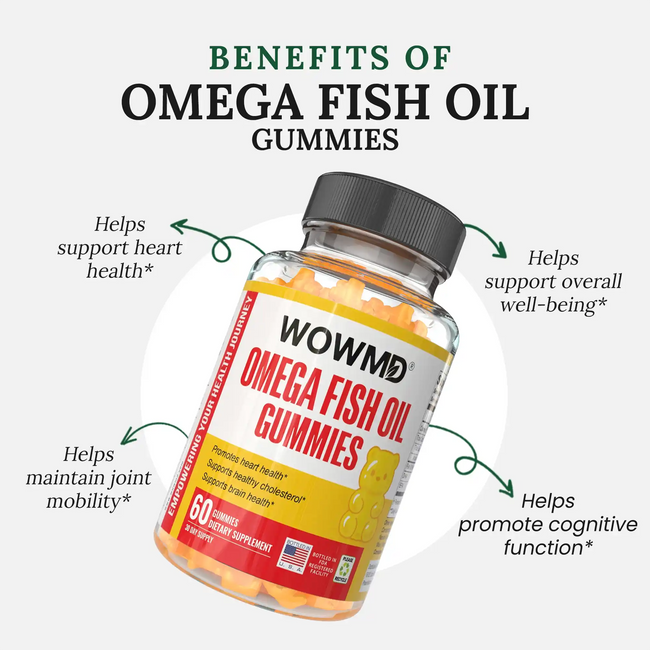 Omega fish oil gummies benefits