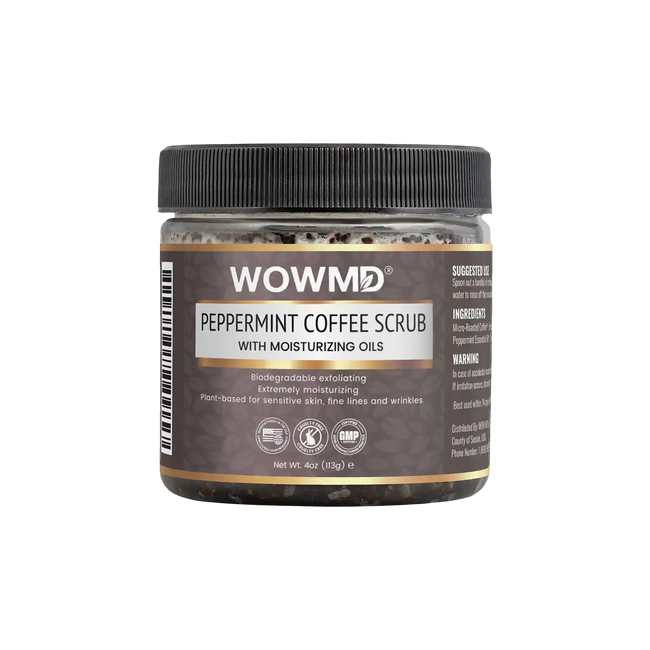 Peppermint coffee scrub 1