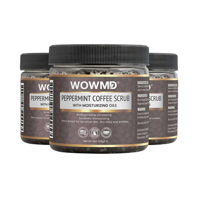 Peppermint coffee scrub 3