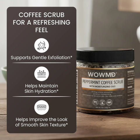 Peppermint Coffee Scrub
