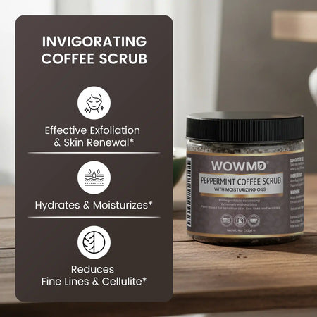 Peppermint Coffee Scrub
