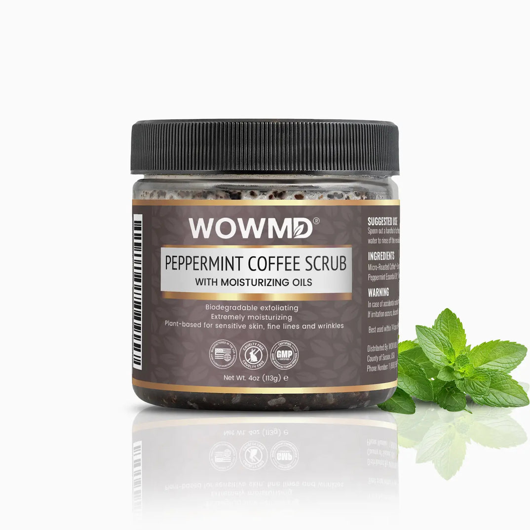 Peppermint Coffee Scrub