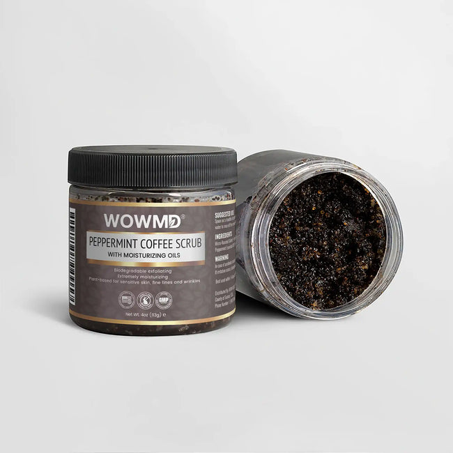 Peppermint coffee scrub image 7