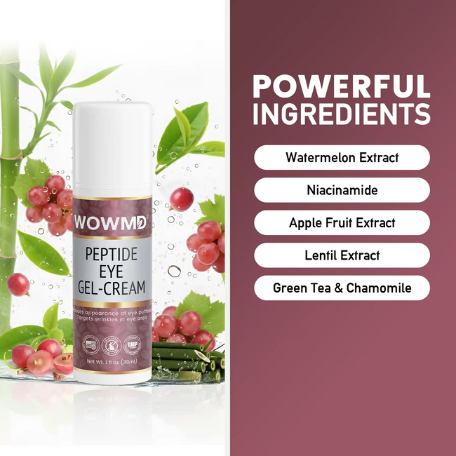Peptide eye gel cream ingredient